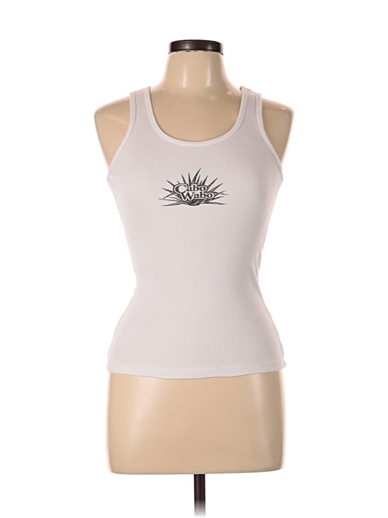 Pre-owned Bella Sleeveless T-shirt In White