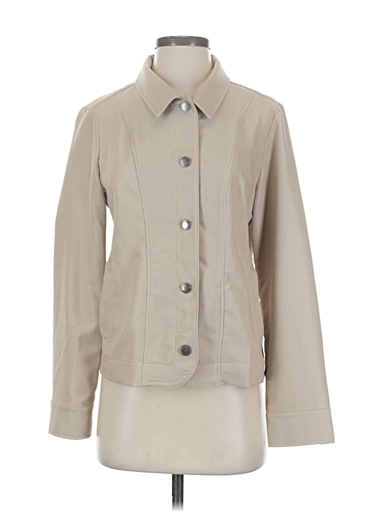 Pre-owned Christopher & Banks Jacket In Brown