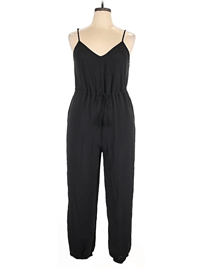 Emery Rose Jumpsuit In Black