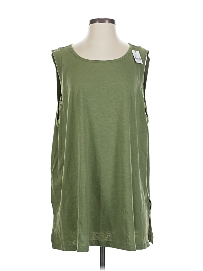 Lane Bryant Casual Dress In Green