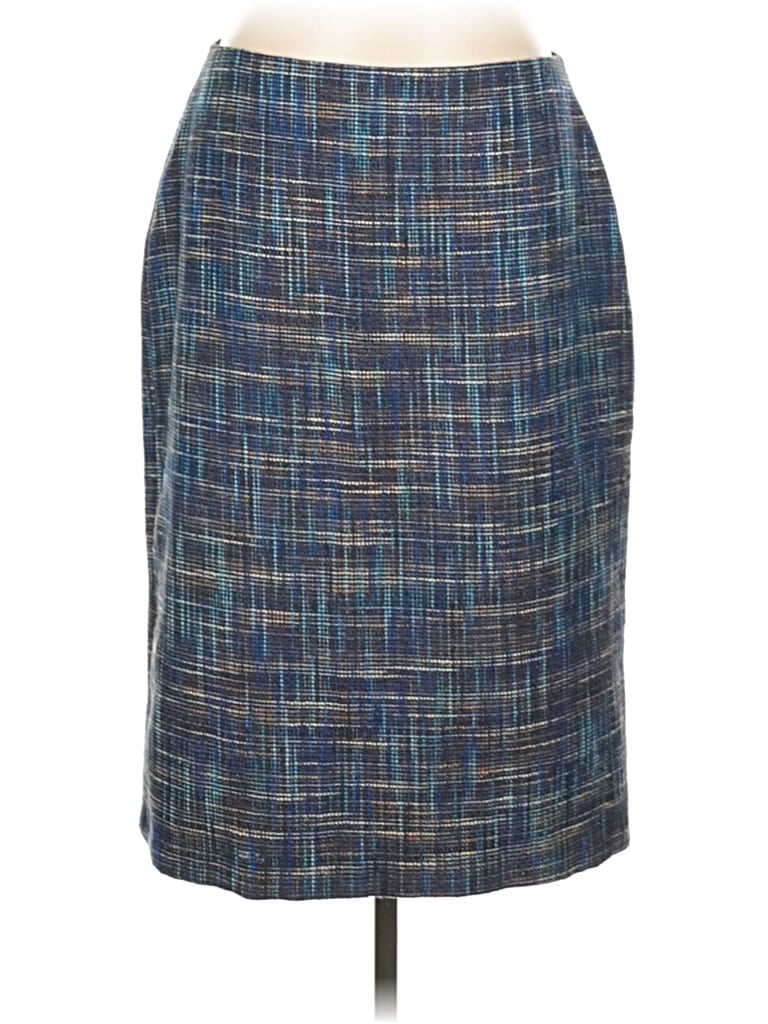 Pre-owned Coldwater Creek Formal Skirt In Blue