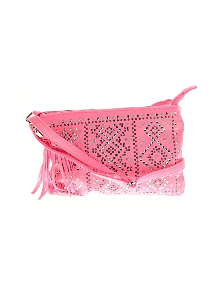 Pre-owned Justice Kids' Purse In Pink