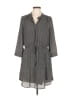 Daniel Rainn Gray Casual Dress Size L - photo 1