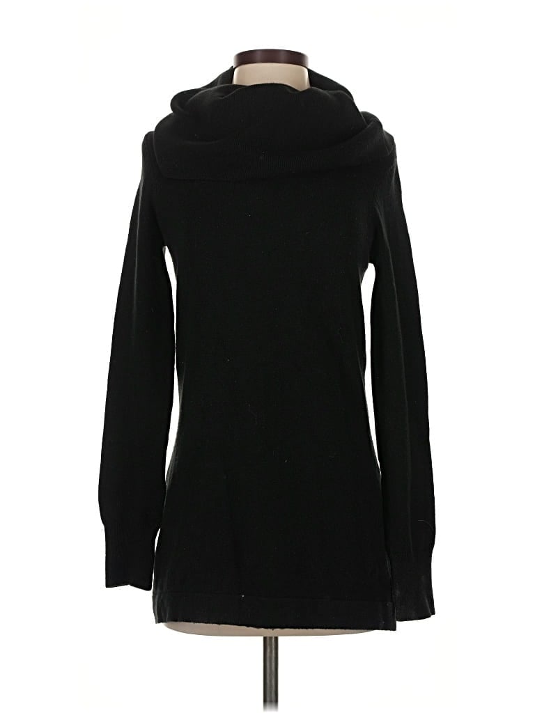 Pre-owned French Connection Turtleneck Sweater In Black