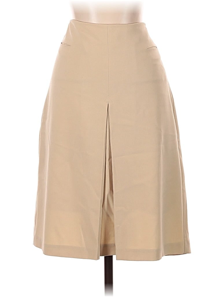 Pre-owned Max Studio Formal Skirt In Brown