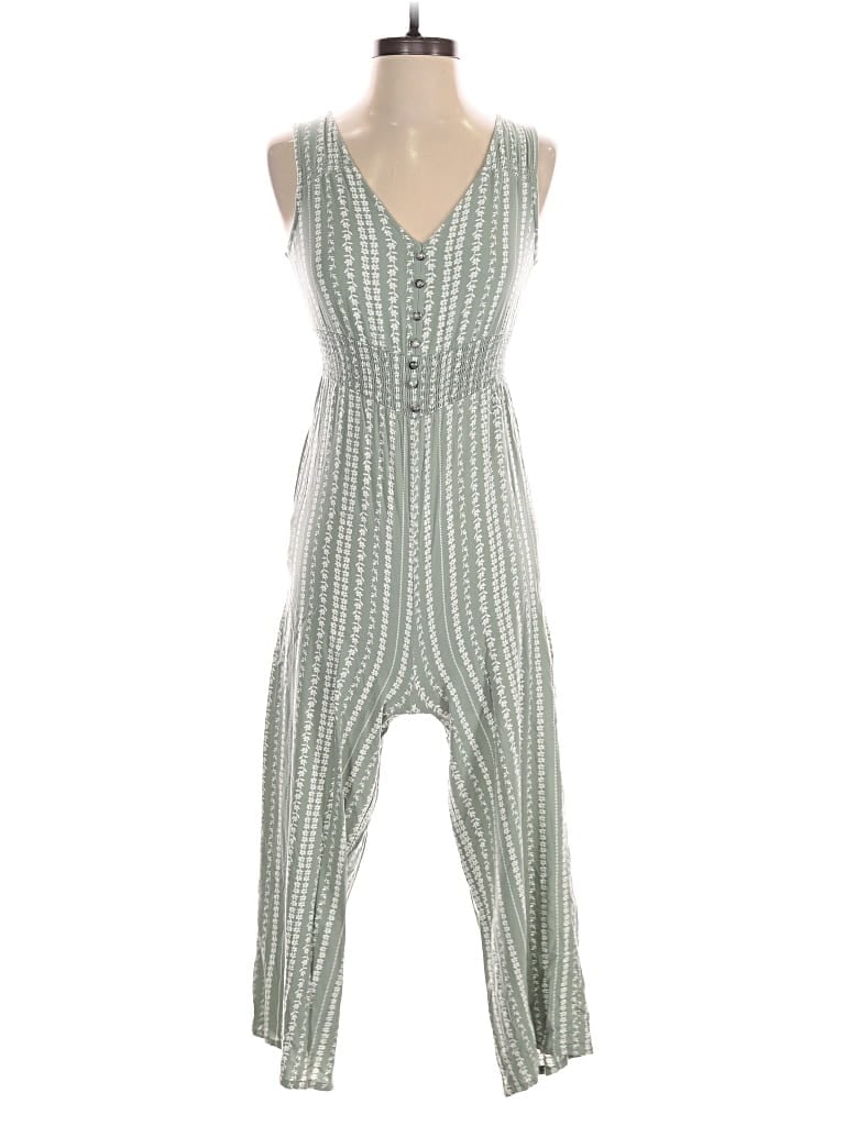 Pre-owned Japna Jumpsuit In Green