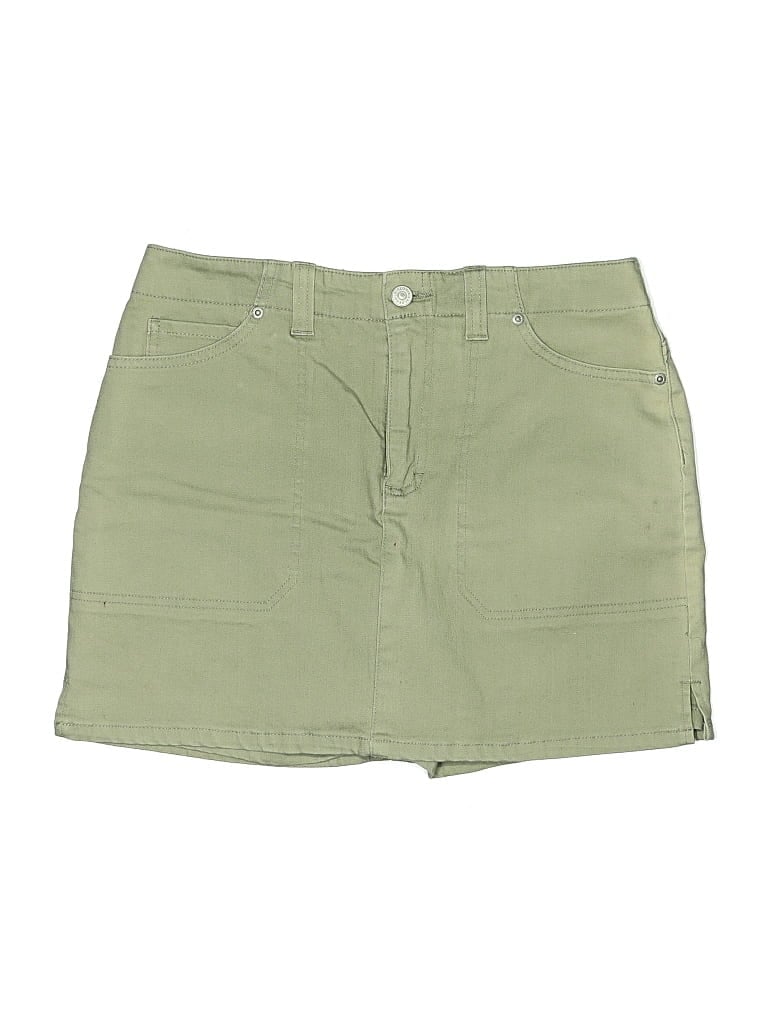 Pre-owned Gloria Vanderbilt Casual Skirt In Green