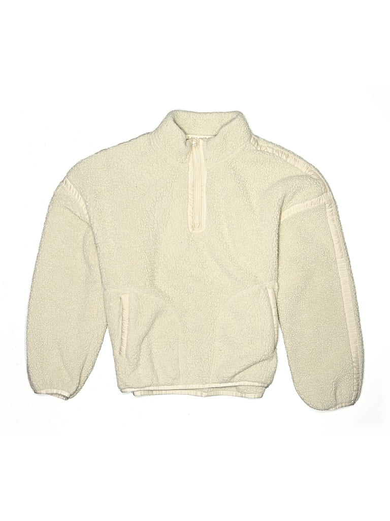 Pre-owned Athleta Girl Kids' Jacket In White