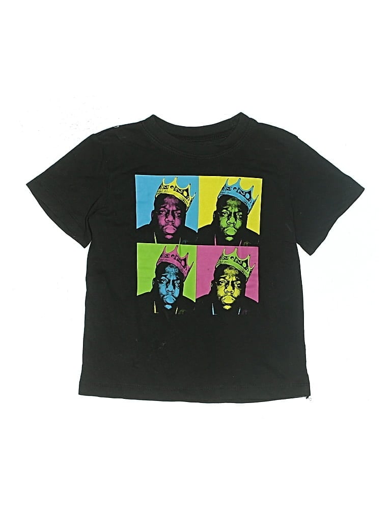 Pre-owned Assorted Brands Kids' Short Sleeve T-shirt In Black