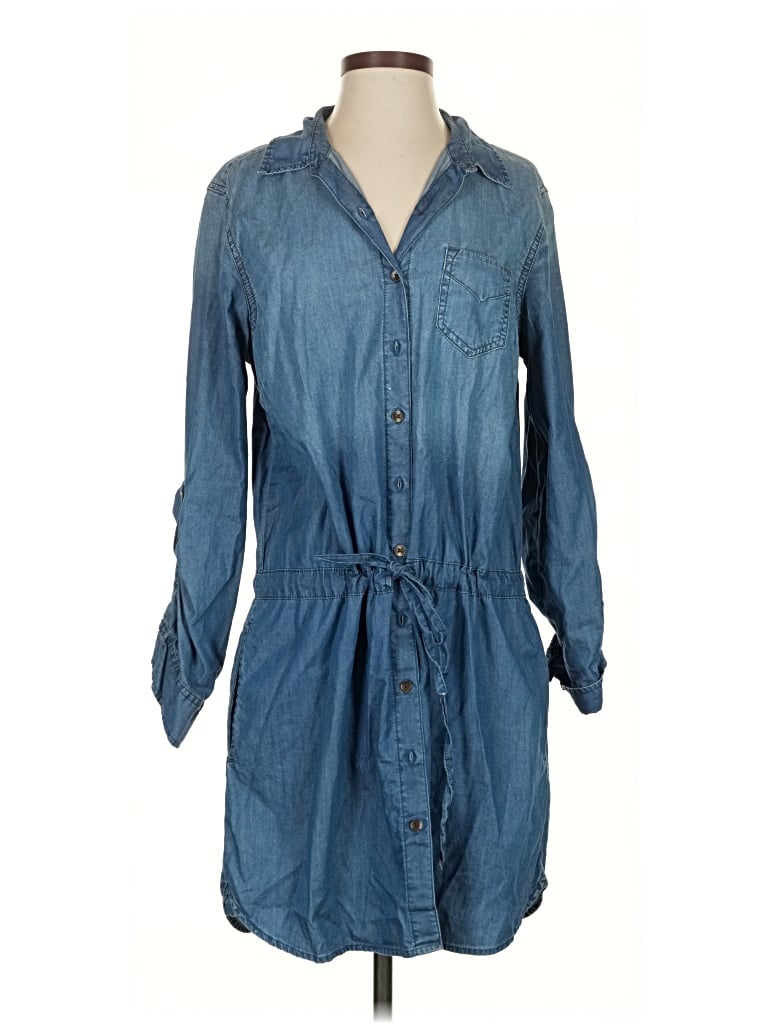Pre-owned Gap Outlet Casual Dress In Blue