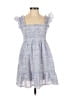 Kourt 100% Cotton Blue Cocktail Dress Size M - photo 1