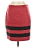J. McLaughlin Color Block Red Pink Formal Skirt Size 0 - photo 1