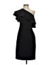 Vince Camuto Solid Black Cocktail Dress Size 2 - photo 1