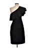 Vince Camuto Solid Black Cocktail Dress Size 2 - photo 2