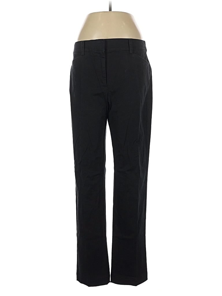 Pre-owned Lands' End Dress Pants In Black