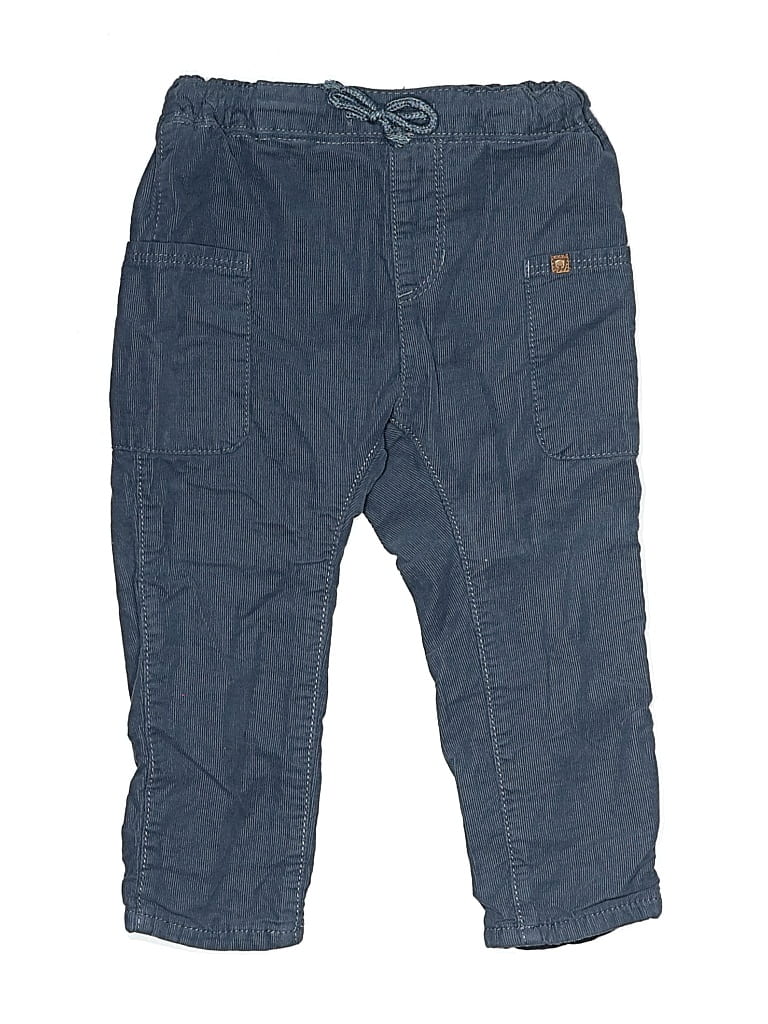Pre-owned H&m Kids' Cargo Pants In Blue
