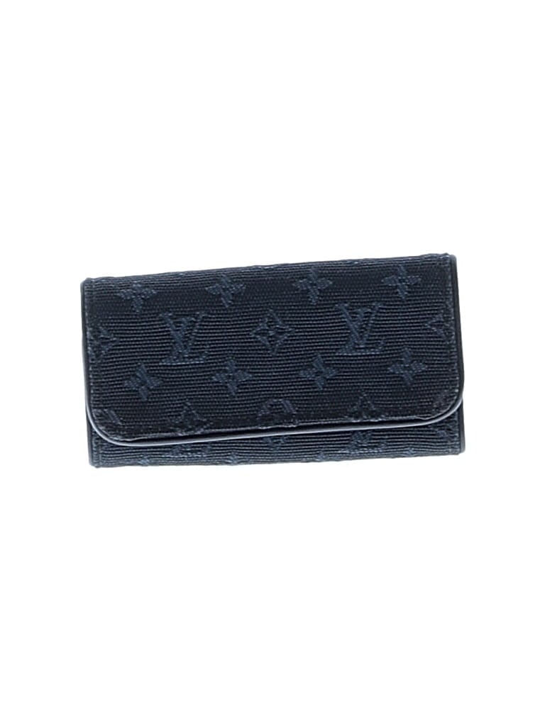 Pre-owned Louis Vuitton Card Holder In Blue