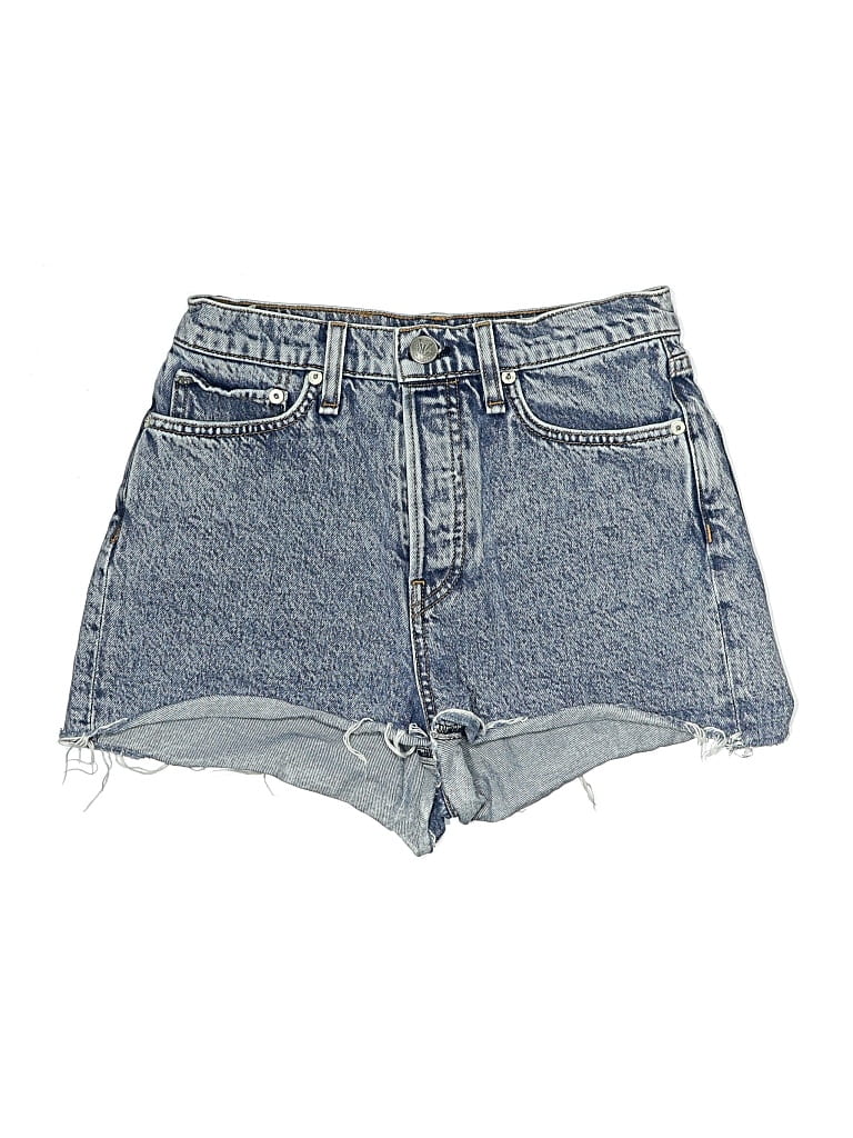 Pre-owned Rag & Bone Denim Shorts In Blue