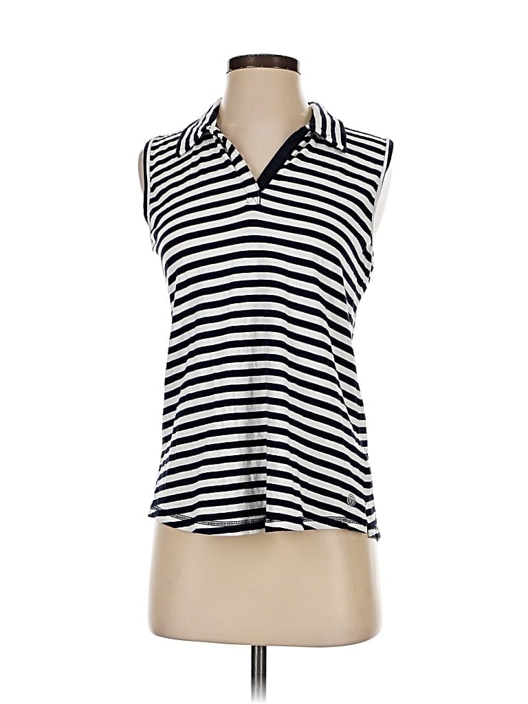 Pre-owned T By Talbots Sleeveless T-shirt In White