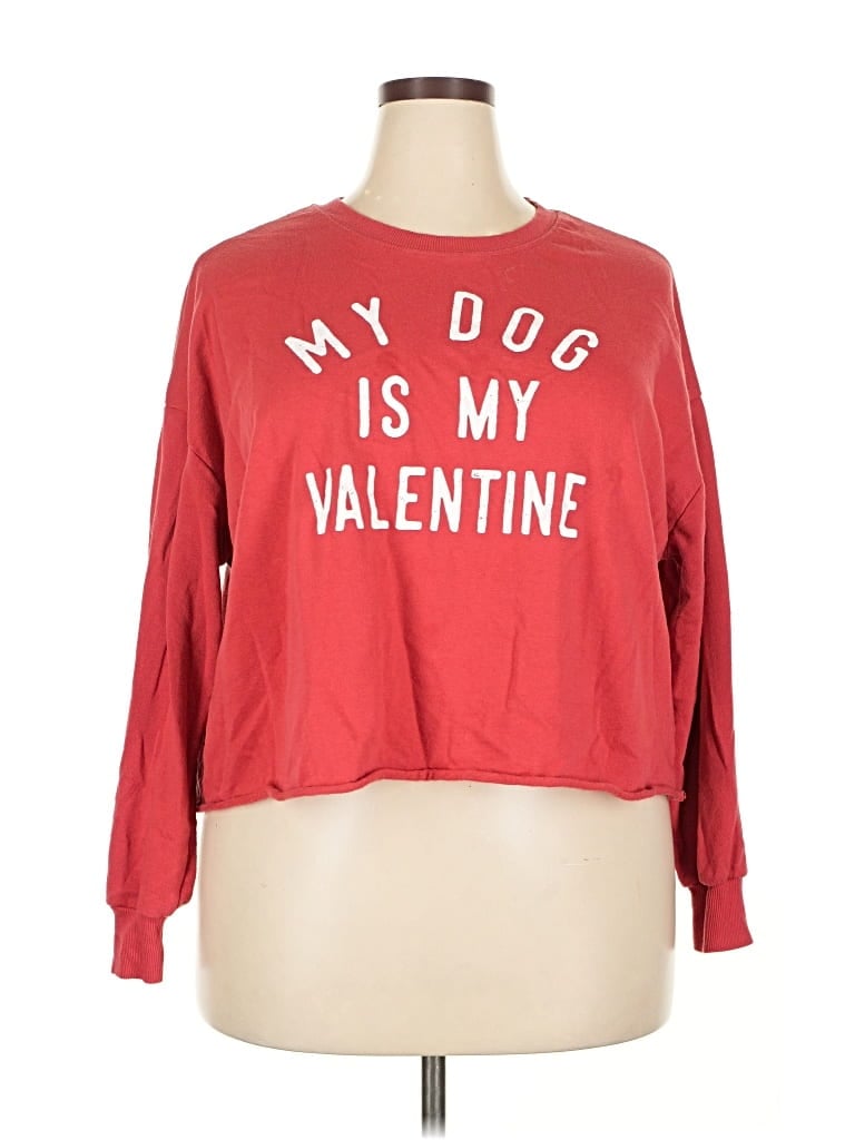 Pre-owned Grayson Threads Long Sleeve T-shirt In Red