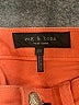 Rag & Bone Solid Orange Denim Shorts Size 25 waist - photo 3