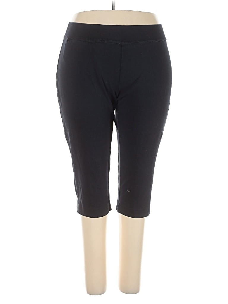 Pre-owned Lands' End Active Pants In Black