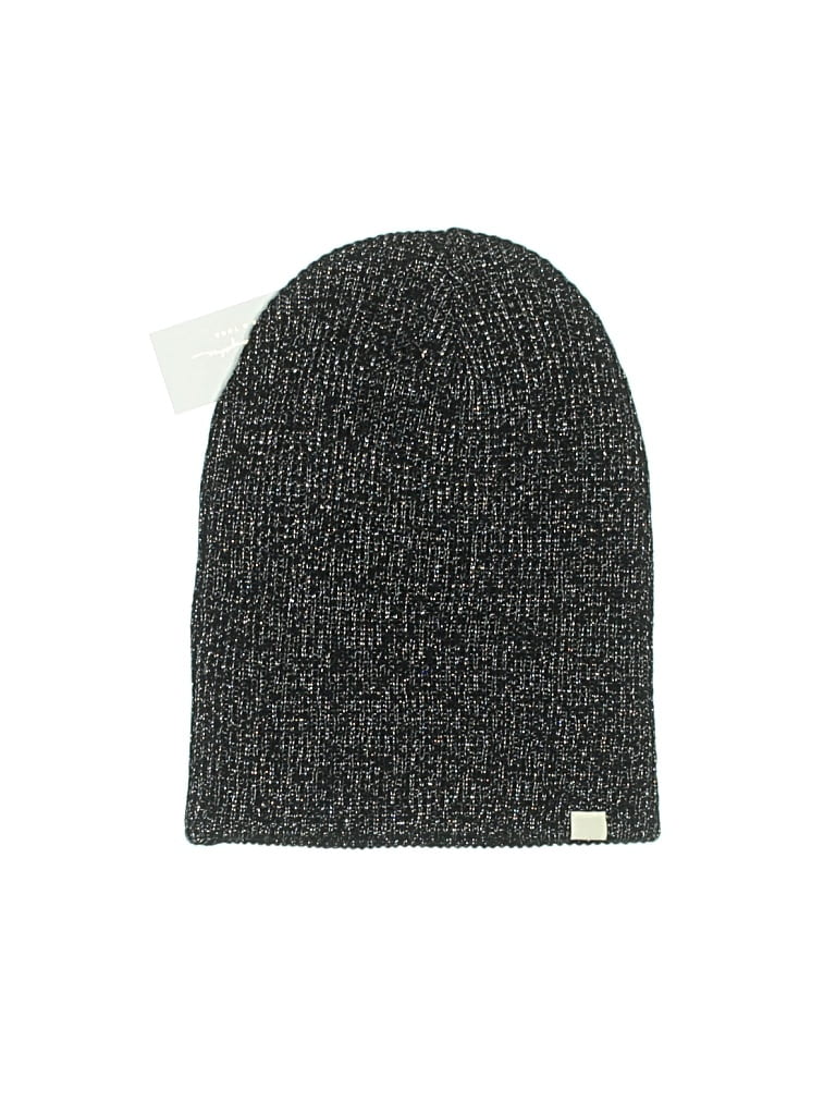 Pre-owned Spiritual Gangster Beanie Hat In Black