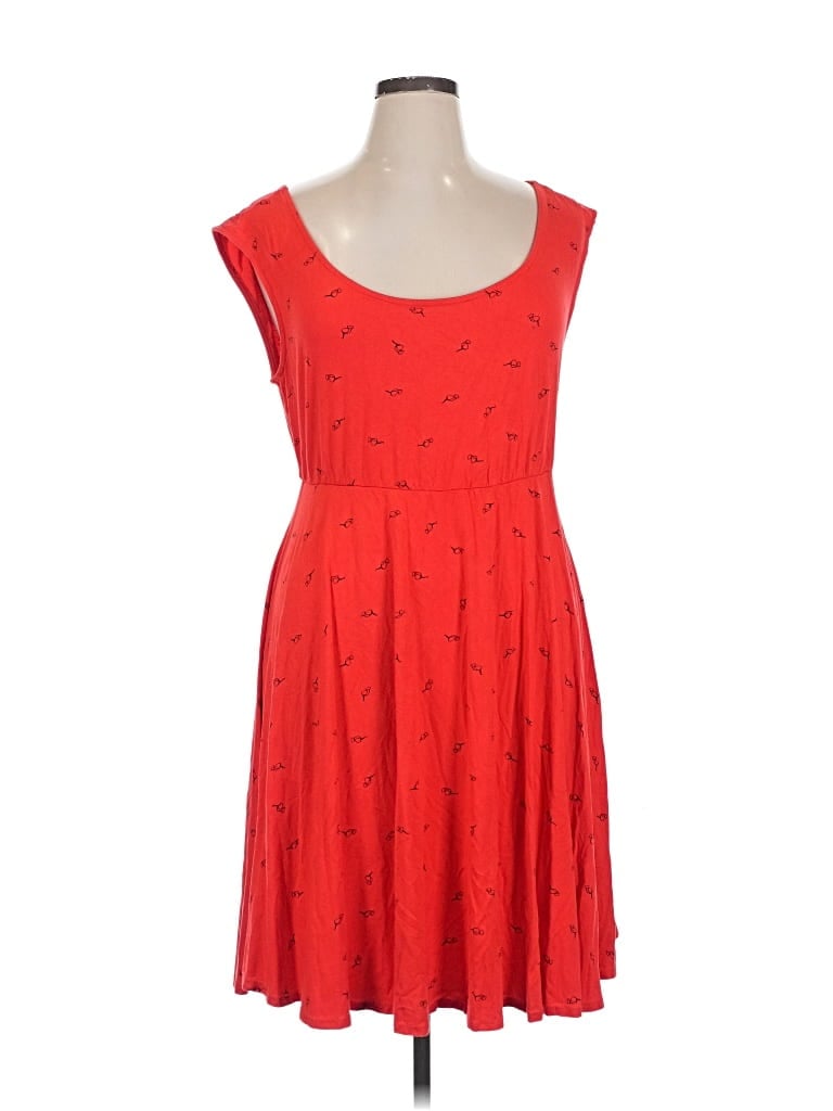 Pre-owned Torrid Casual Dress In Red
