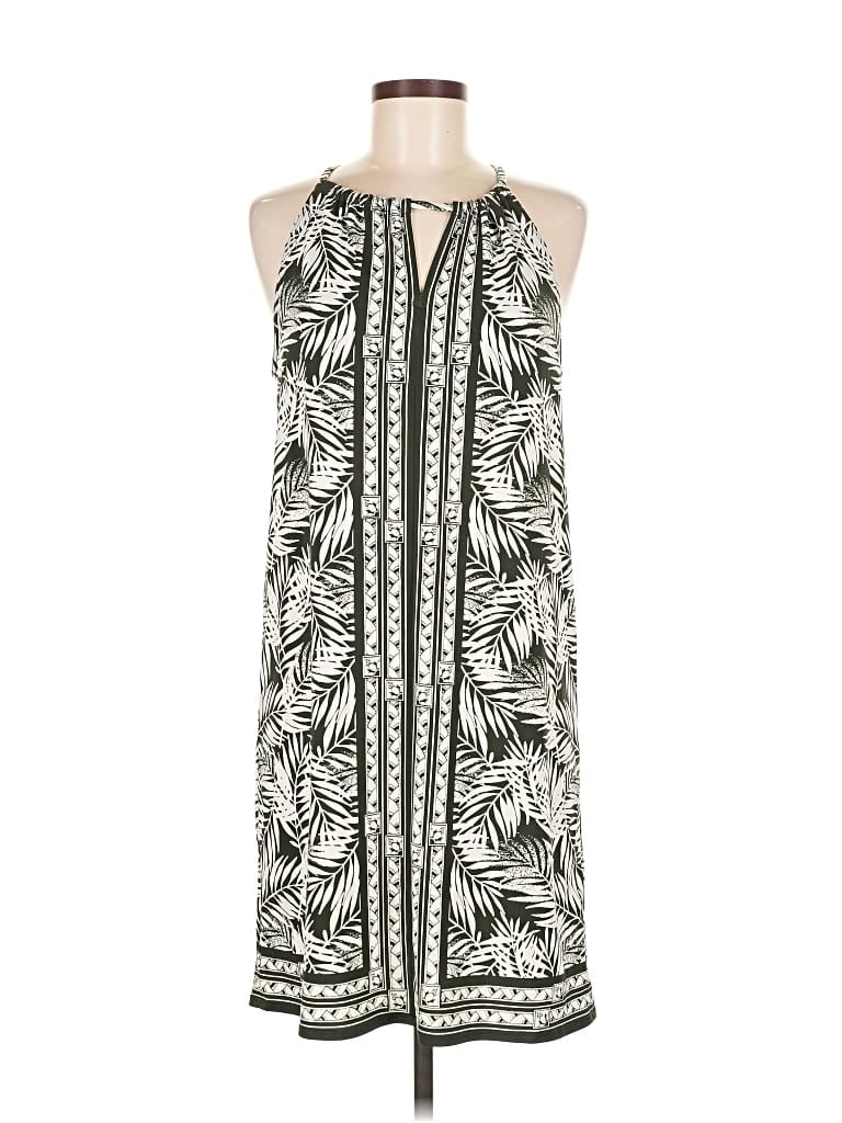 Pre-owned Max Studio Casual Dress In White