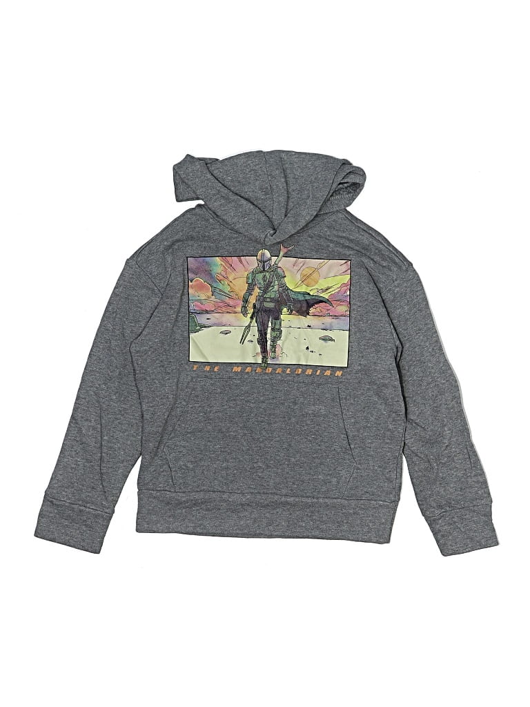 Pre-owned Old Navy Kids' Pullover Hoodie In Gray