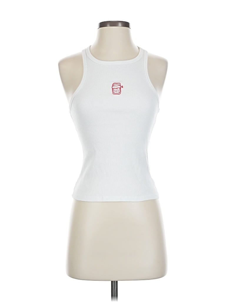 Pre-owned Reformation Sleeveless T-shirt In White