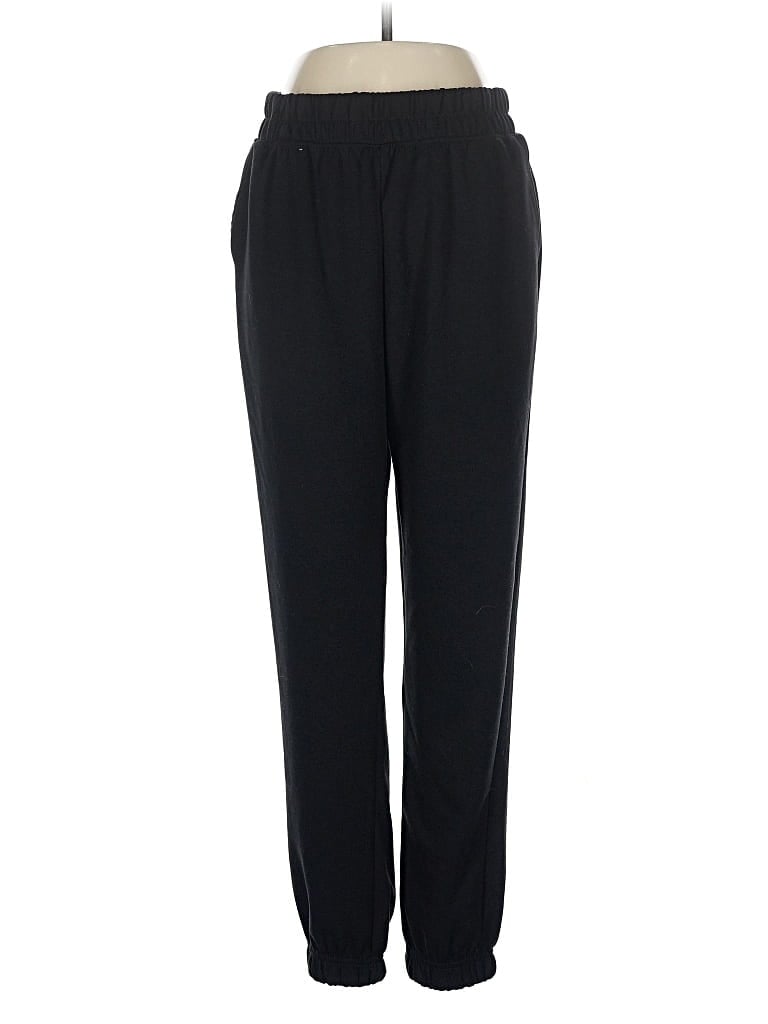 Pre-owned Yogalicious Casual Pants In Black