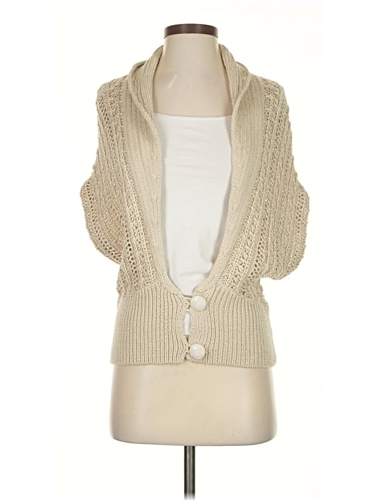 Pre-owned Moth Cardigan Sweater In Brown