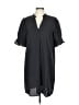 Unbranded 100% Polyester Solid Gray Casual Dress Size L - photo 1