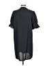 Unbranded 100% Polyester Solid Gray Casual Dress Size L - photo 2