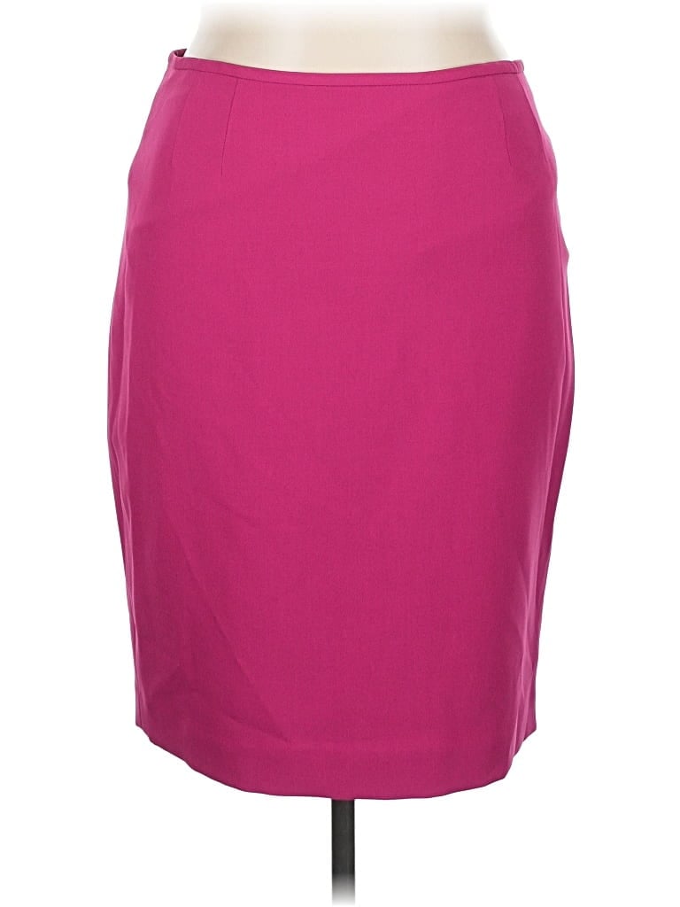 Pre-owned Le Suit Formal Skirt In Pink
