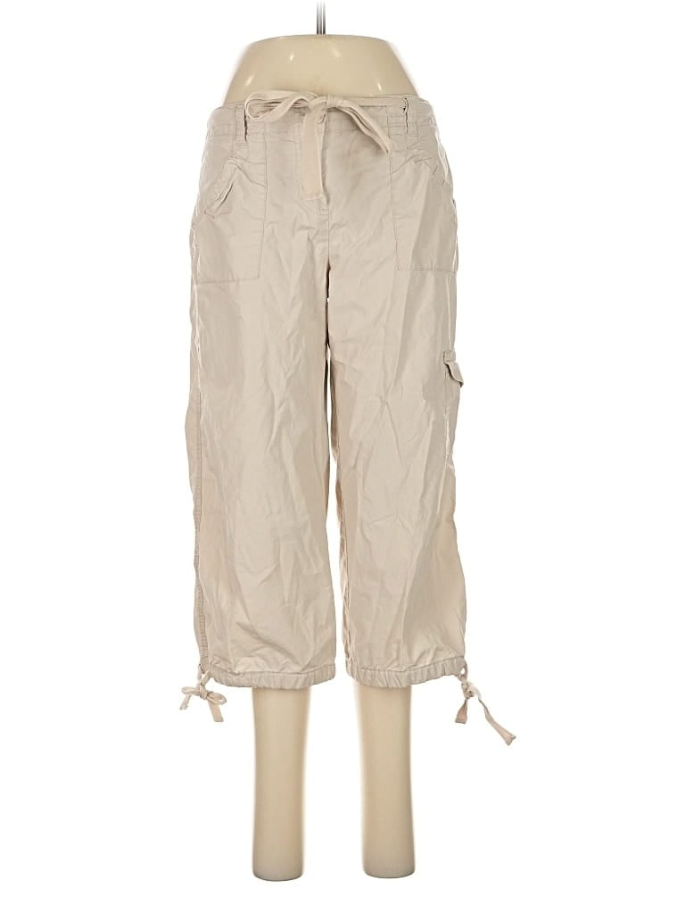 Pre-owned New York And Company Cargo Pants In Brown