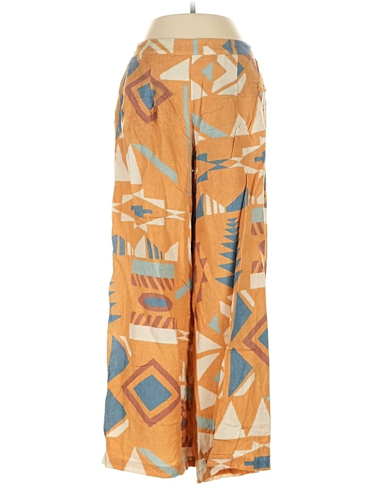 Pre-owned Ranna Gill Casual Pants In Orange