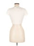 Lily Rose 100% Polyester Ivory Short Sleeve Turtleneck Size M - photo 2