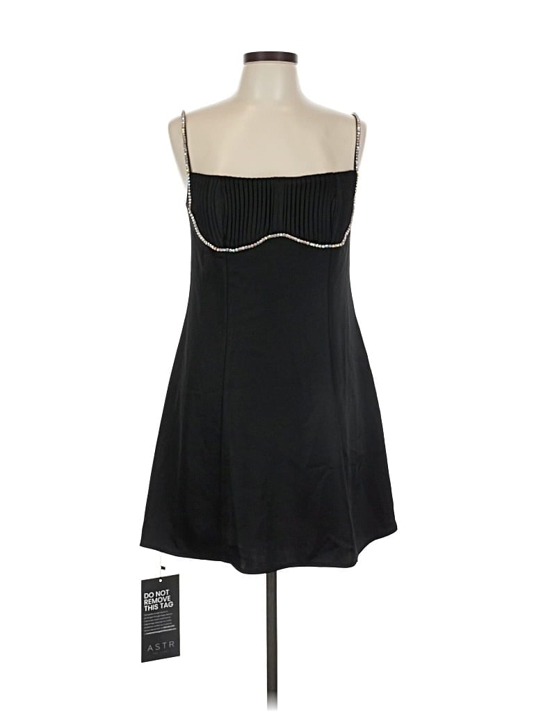 Pre-owned Astr Cocktail Dress In Black