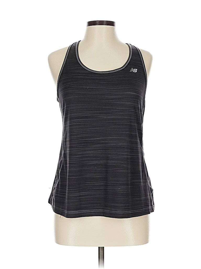Pre-owned New Balance Active Tank Top In Gray