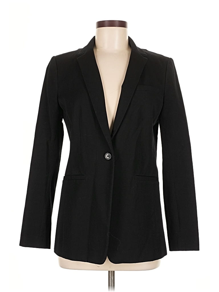 Pre-owned Banana Republic Blazer Jacket In Black