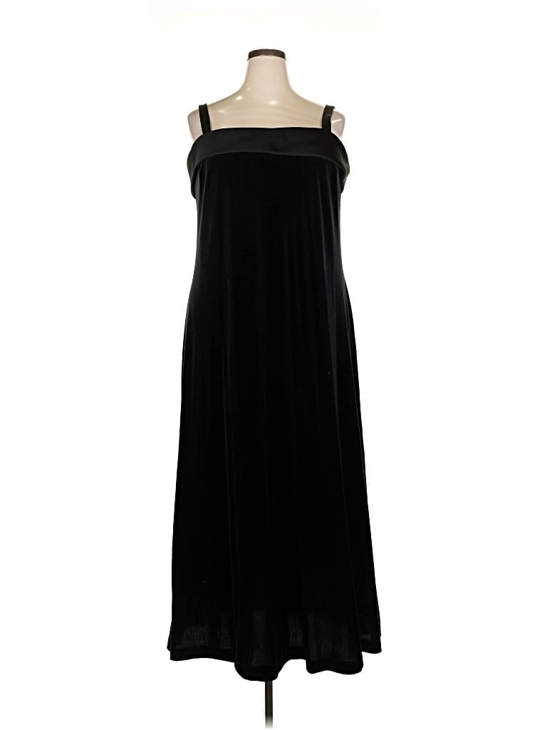 Pre-owned Alex Evenings Casual Dress In Black