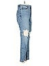 Good American Color Block Blue Jeans Size 4 - photo 4
