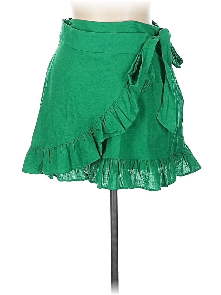 Pre-owned Lulus Casual Skirt In Green