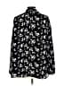 Torrid 100% Polyester Floral Black Long Sleeve Blouse Size Lg Plus (0) - photo 2