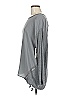 Ella Moss 100% Silk Gray Long Sleeve Top Size M - photo 5