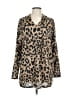 Bombom Animal Print Tan Cardigan Size L - photo 1