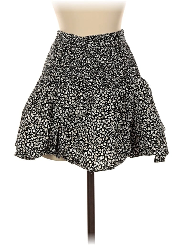 Pre-owned H&m Casual Skirt In Black