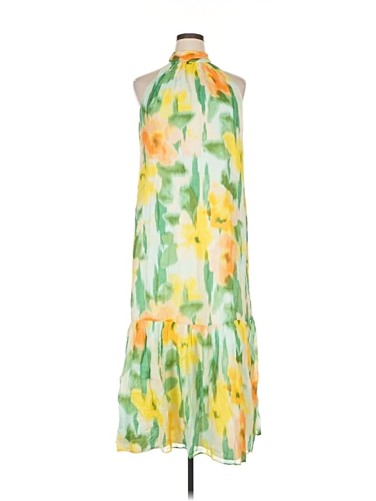 Pre-owned 1.state Cocktail Dress In Yellow